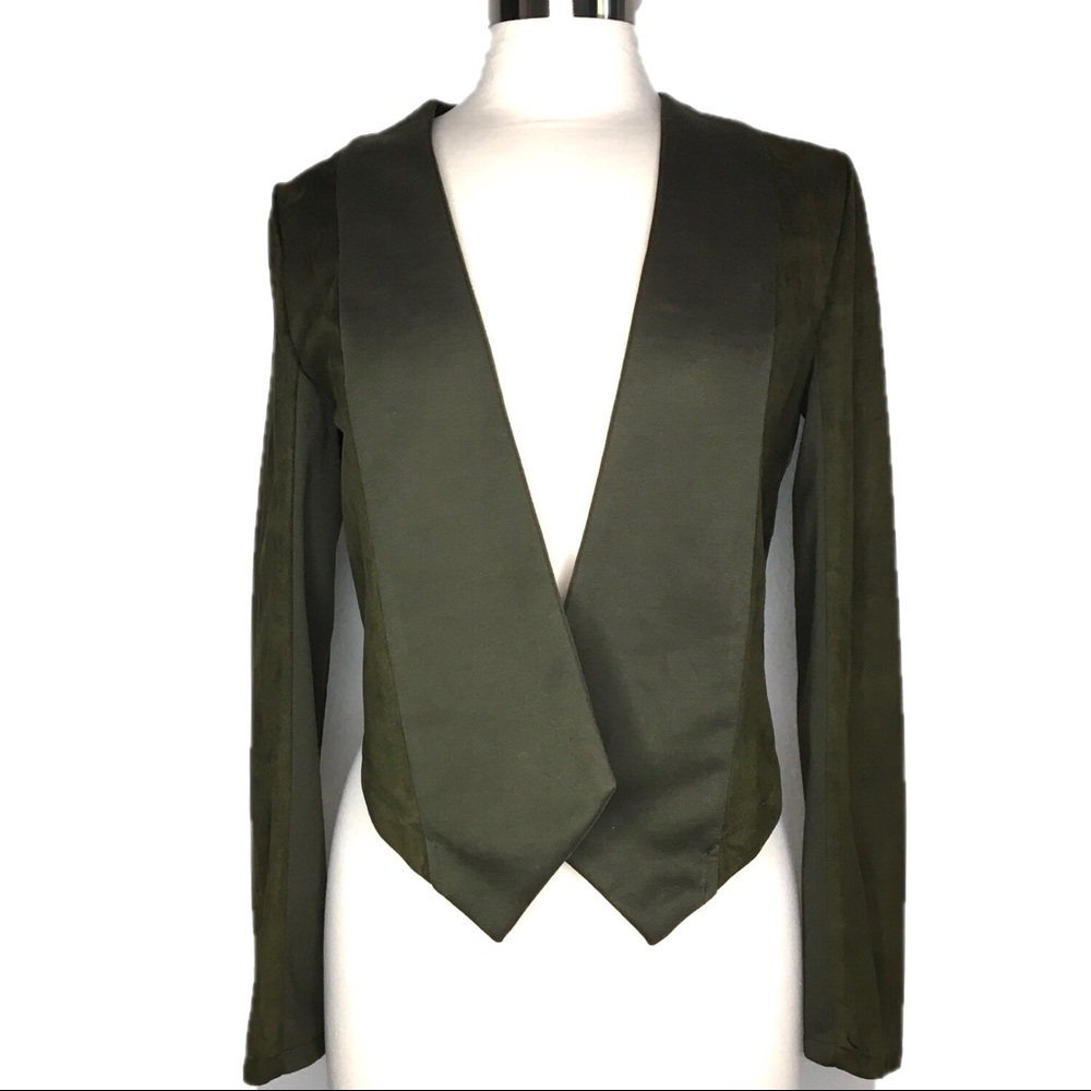 Top Chic medium dark green blazer